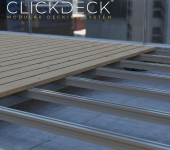 ClickDeck Aliminium Decking Subfloor System