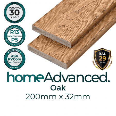 WoodEvo HomeAdvanced Oak Decking Boards